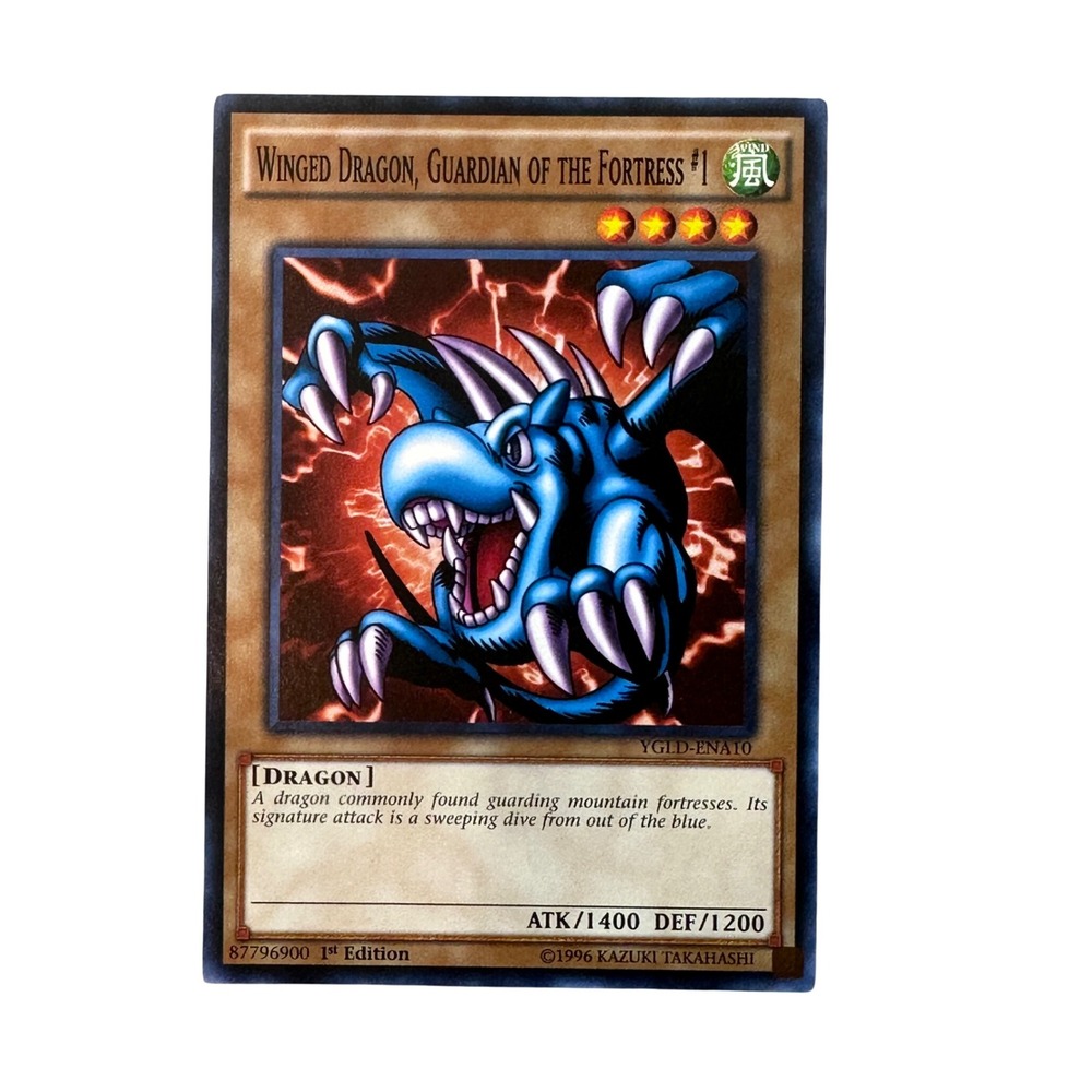 Yu-Gi-Oh! Trading Card‎ Game Winged Dragon Guardian Fortress #1 YGLD-ENA10